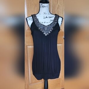 23 Love Street Top Shirt Size Xl Club Night Out Black Lace